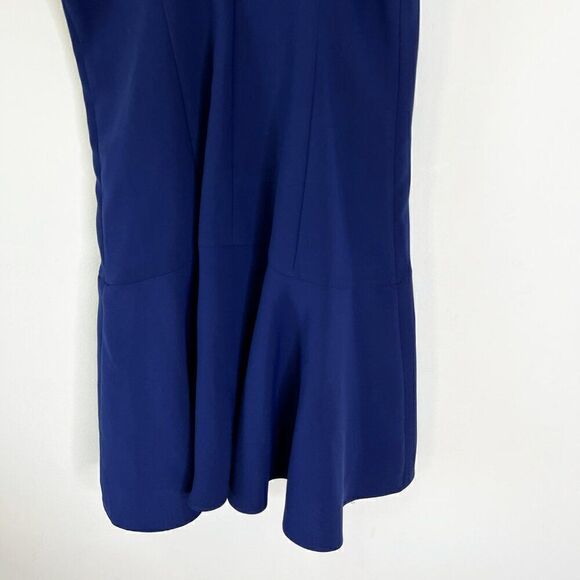 Amanda Uprichard Blue Bellina Sleeveless Drop Wais - Picture 6 of 10